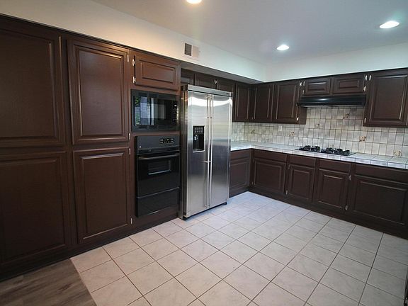 Stainless steel refrigerator included in the lease.