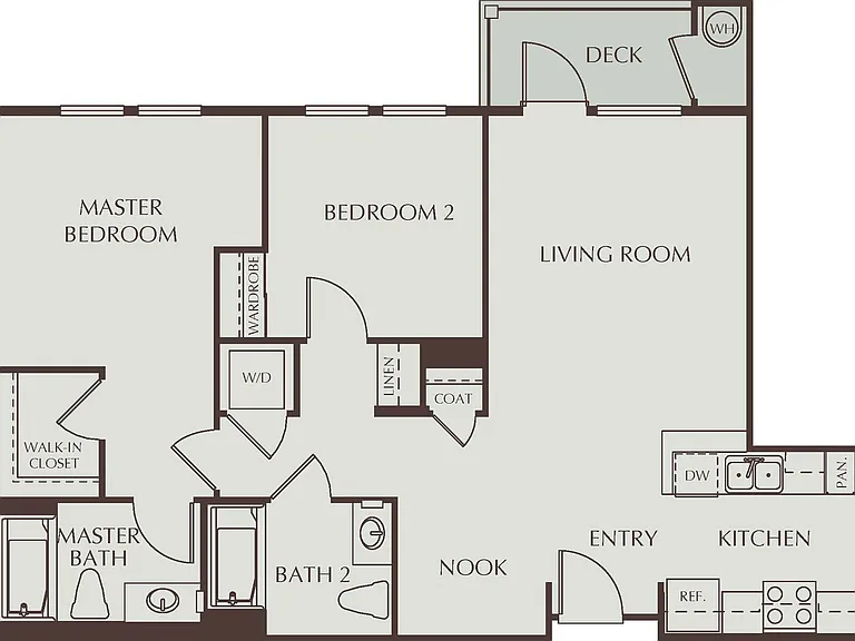 Georgian floor plan Coventry Court Luxury Senior