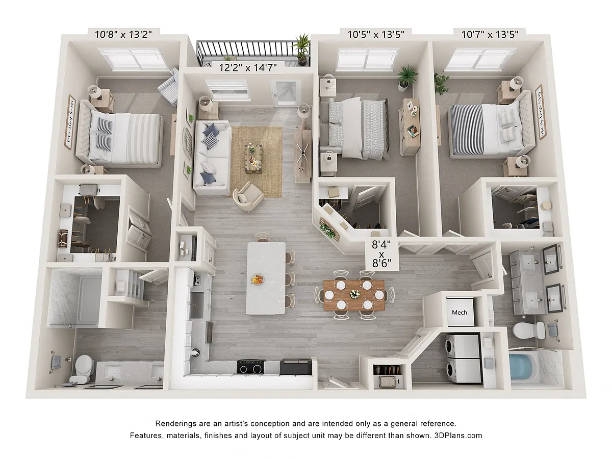 Floor plan C1