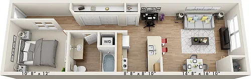 Floor plan The Emerald Affordable