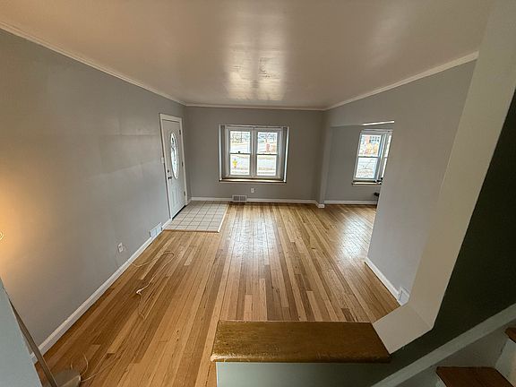 View from stairs going upstairs.