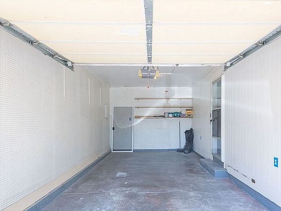 Deep attached garage