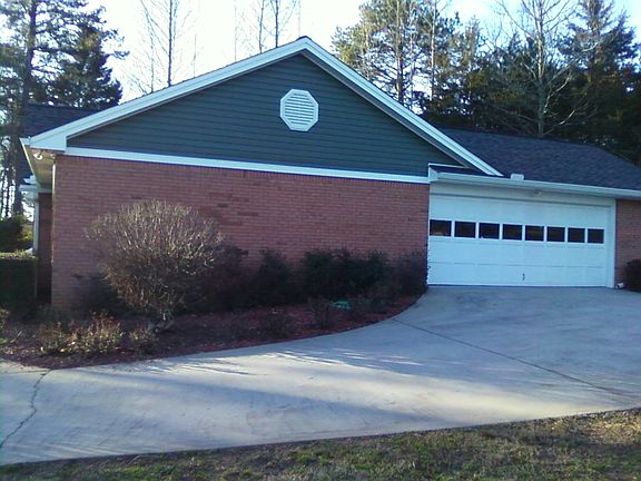 2-car garage with closets