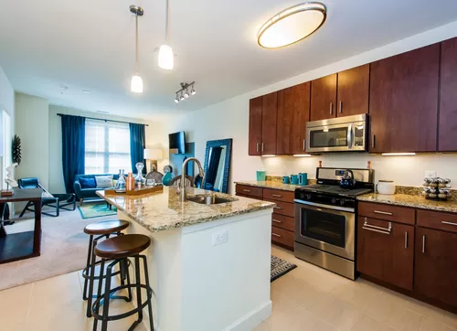 Open Concept Kitchen - The Courts at Spring Mill Station