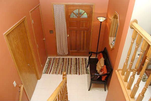 Large entry with closet