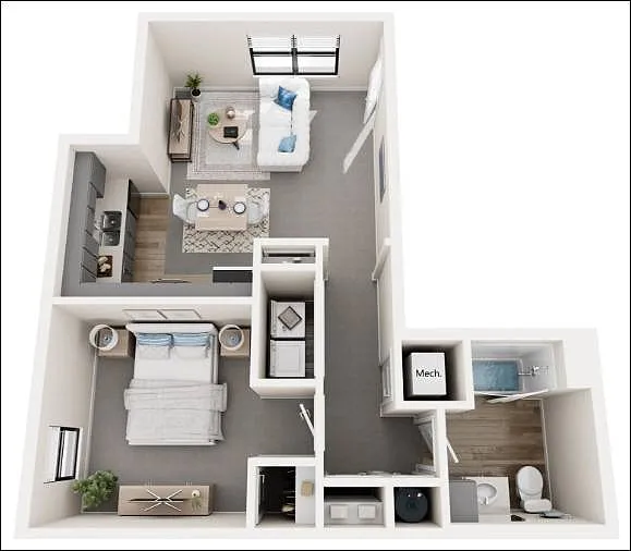 Floor plan A1