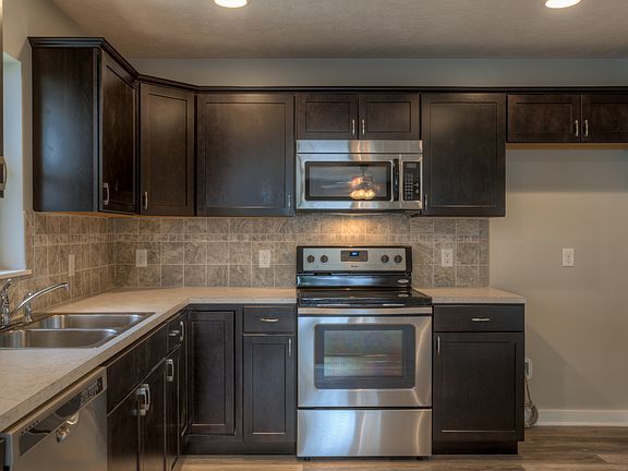 Espresso cabinetry