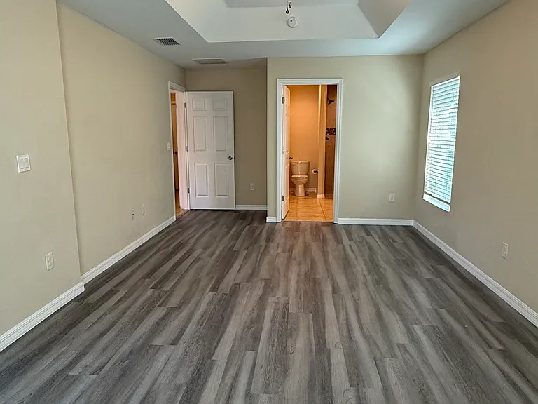 Master room flooring.