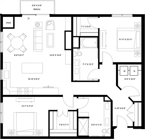 Floor plan Astrid