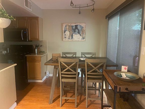 Kitchen nook. Furniture included.