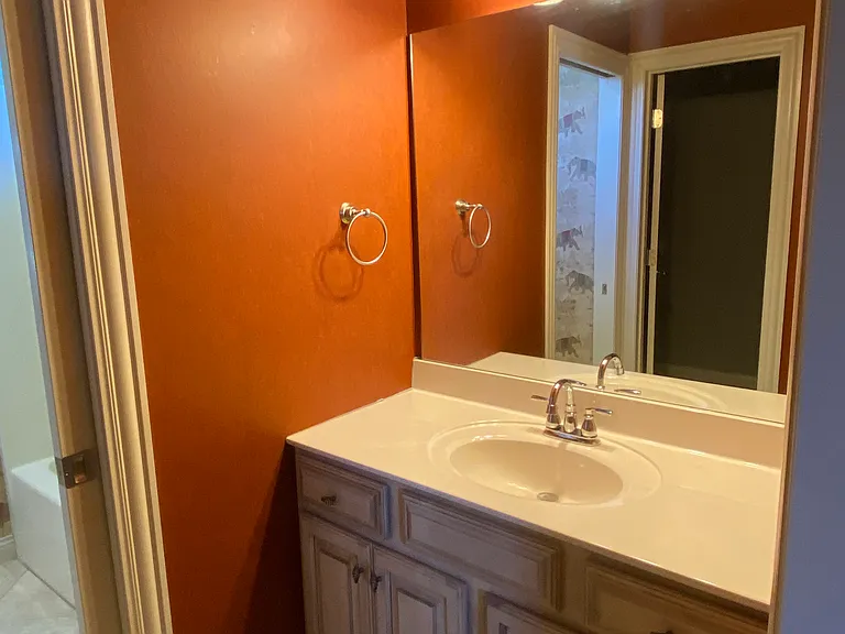 Second bedroom vanity