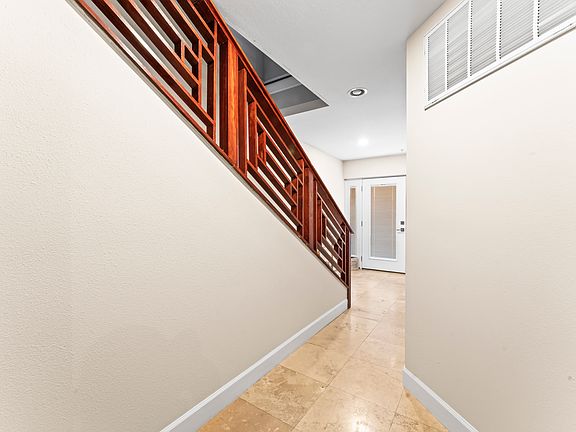 Hallway leading to the 1st floor bedroom