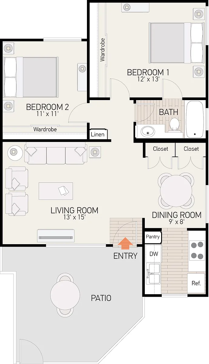 Floor plan Plan 4