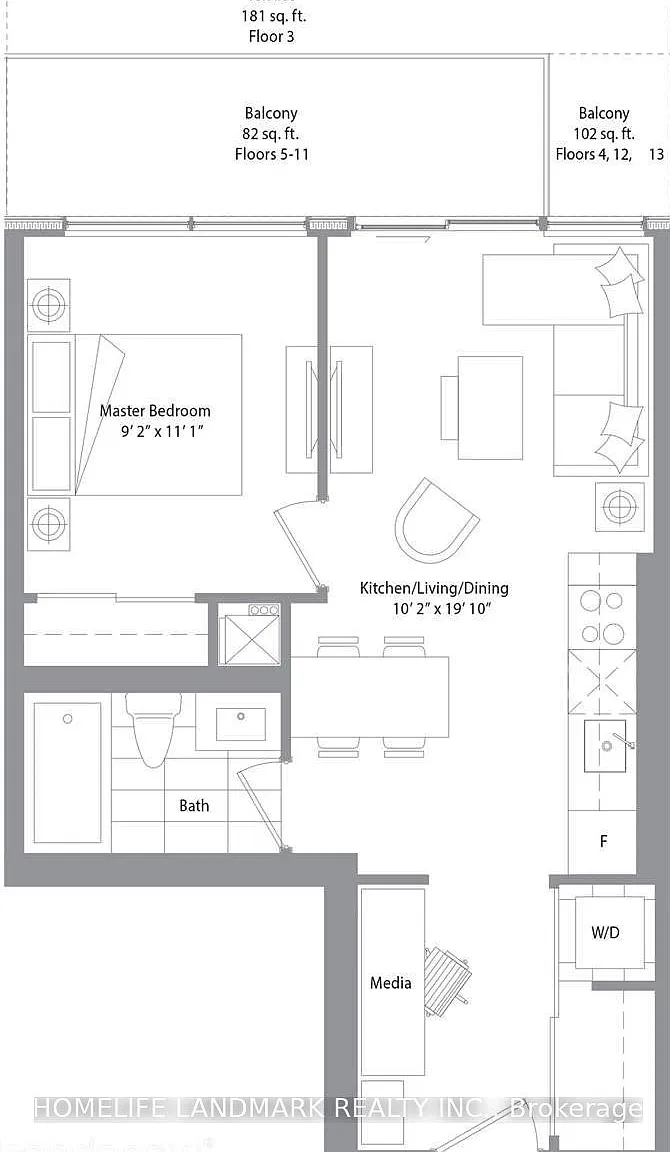 1 bed, $2,250 — Photo 1