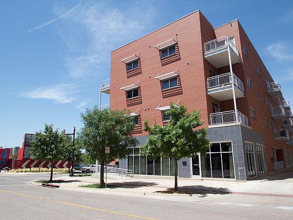 East side of building