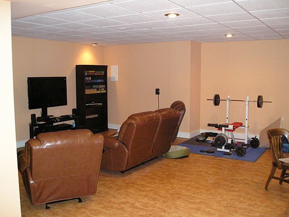 Basement family room