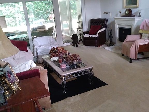 Living room--marble entrance