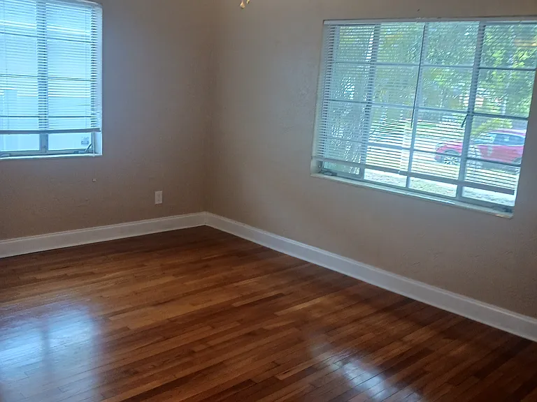 Bedroom in northwest corner of house.