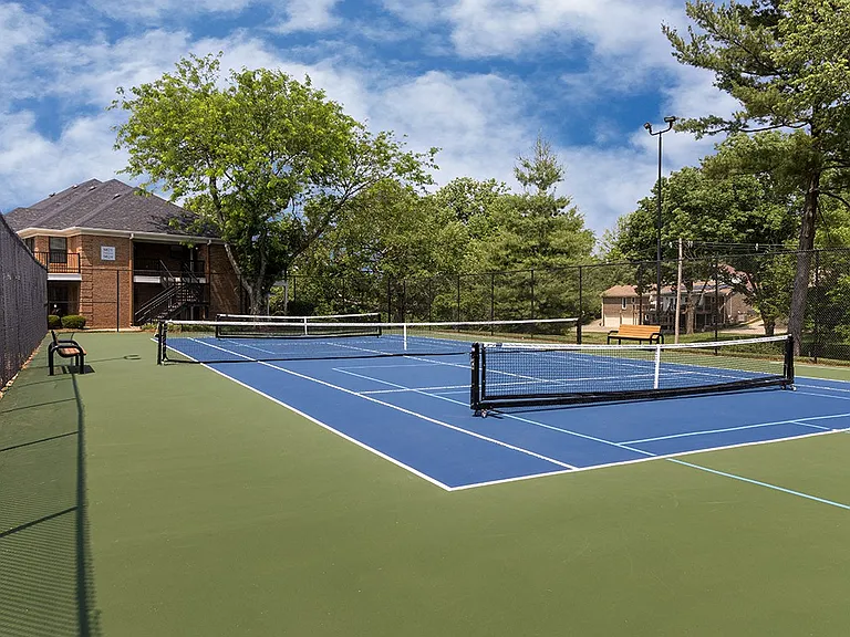 Tennis and pickleball court