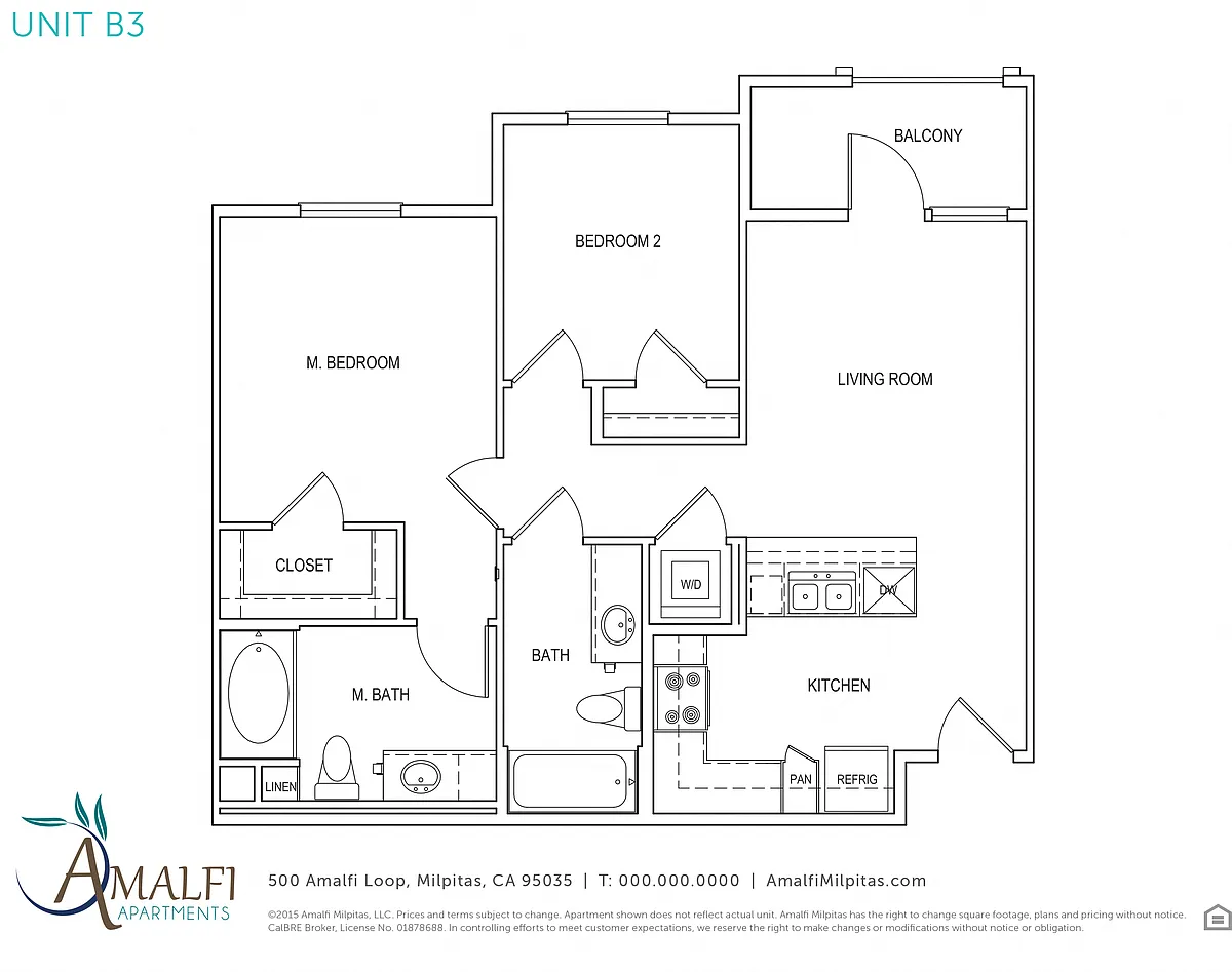 Floor plan B3