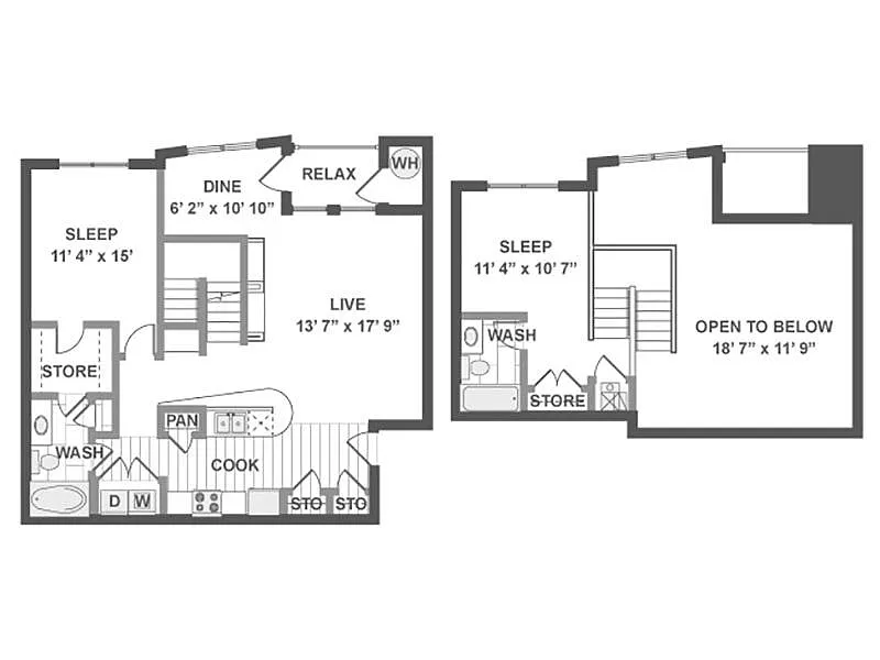 Floor plan 2X2-1189