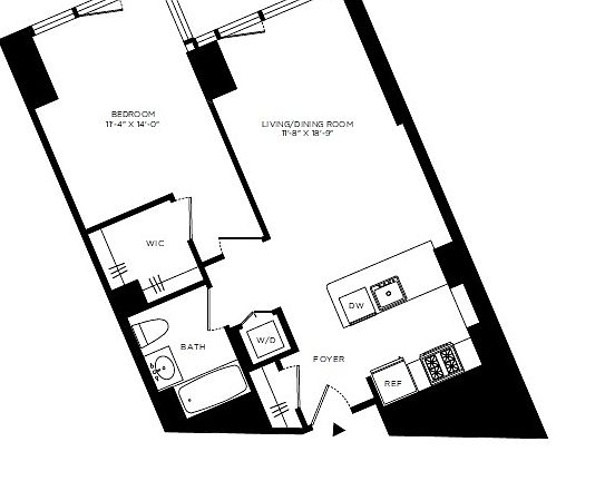 2nd image of 625 W 57th St APT 1415