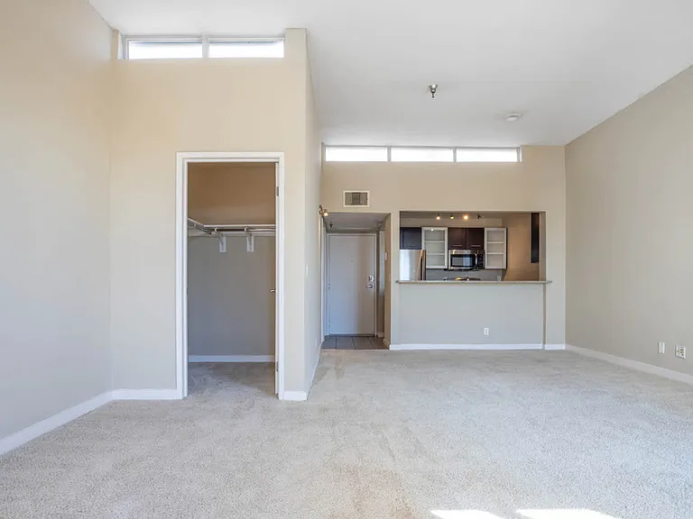 Carpeted Living Room