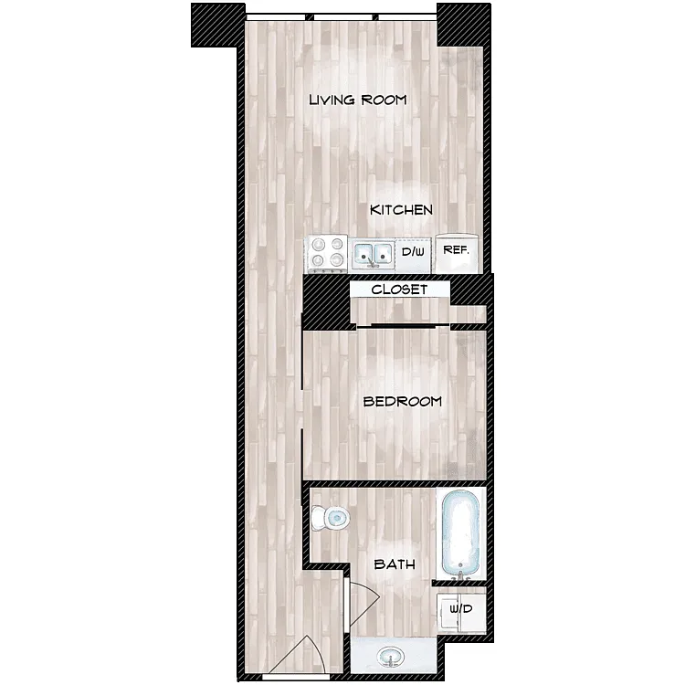 Floor plan Sunset Vista