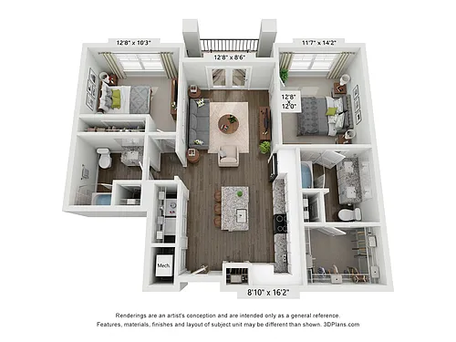 Floor plan B4