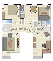 Rented by Universal Realty Group