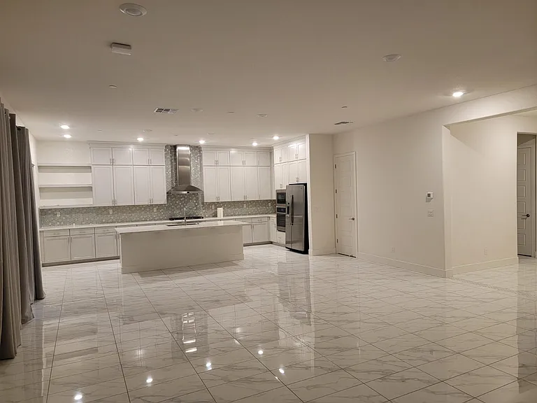 VIEW OF KITCHEN FROM GREAT ROOM