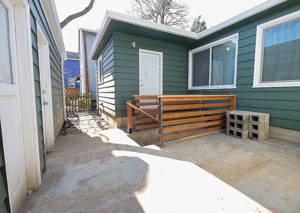 Rear Patio/Basement Access