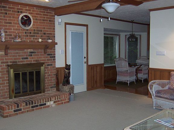 Fireplace to warm those chilly nights