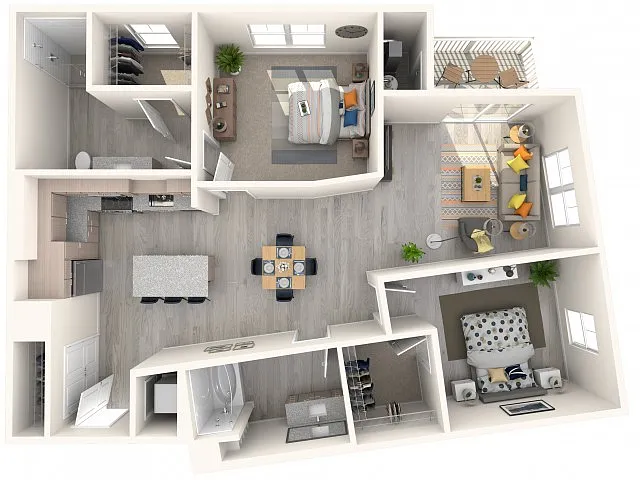 Floor plan Jamestown