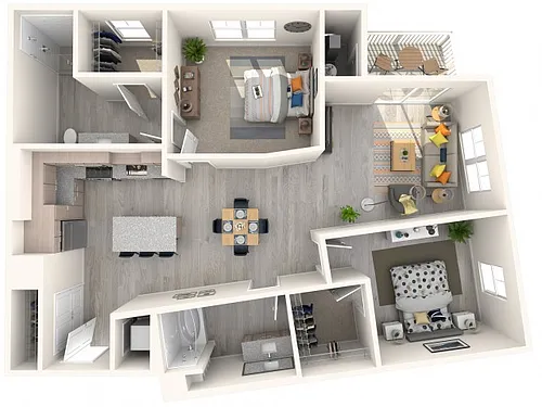 Floor plan Jamestown