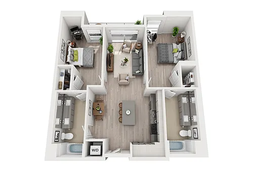 Floor plan B3