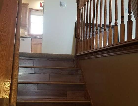 Foyer with open concept