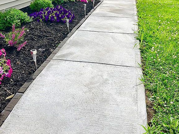 New sidewalk July 2019