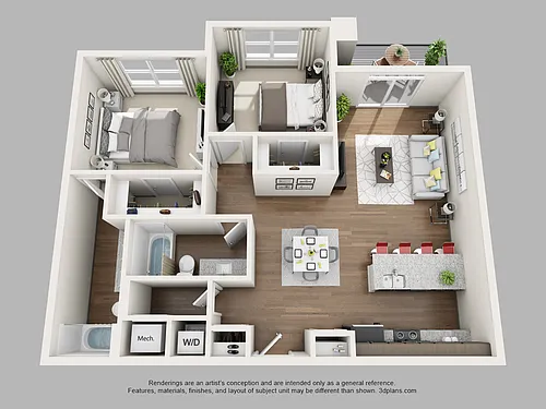 Floor plan Sunset