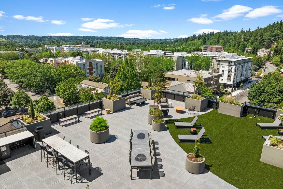 Surveying Serenity: A Bird's Eye View of Our Rooftop Paradise!
