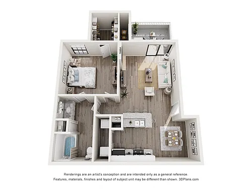 Floor plan Willow - A2A