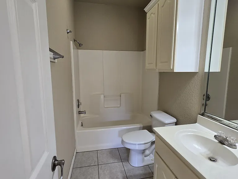 Hallway bathroom