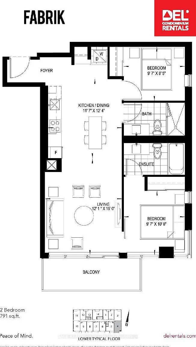 2 bed, $3,100 — Photo 2