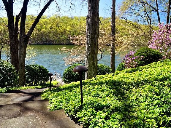 Lighted Pathway to Water
