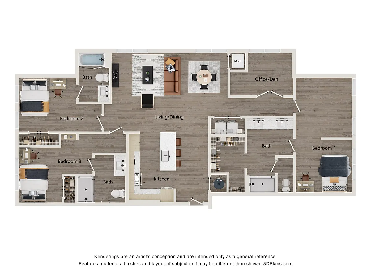 Floor plan Basin