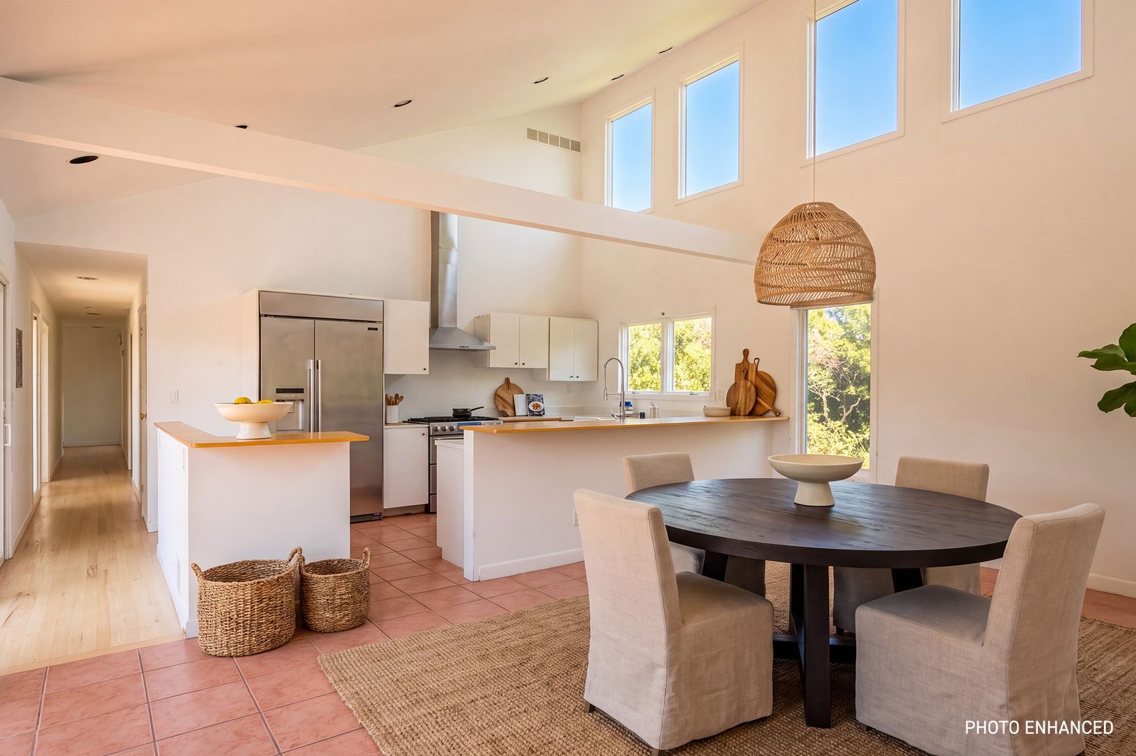  Virtually staged Kitchen