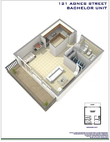 Floor plan Bachelor