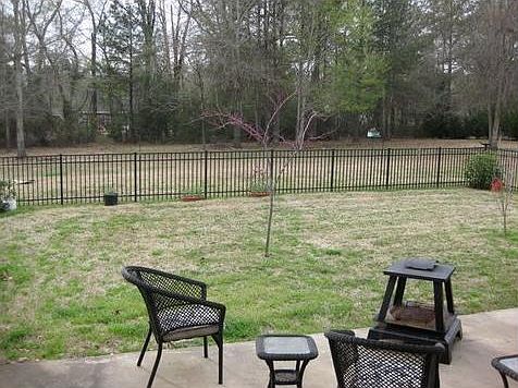 Back porch & fenced in area