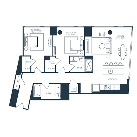 Floor plan B8