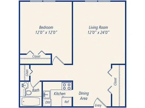 Floor plan The Alcott